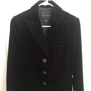 Black Velvet Blazer